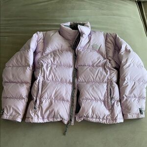 Women’s North Face Puffer Jacket (Lavender Purple)